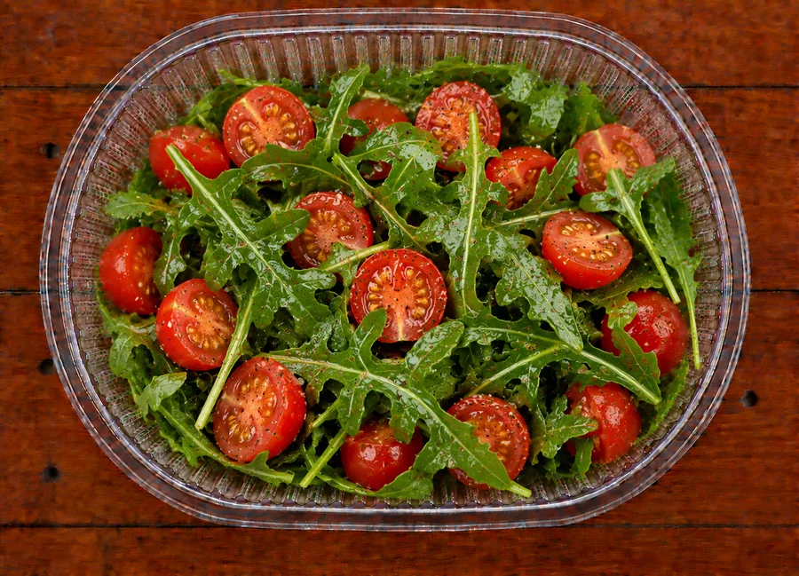 Ensalada de Rúcula y Tomate Cherry