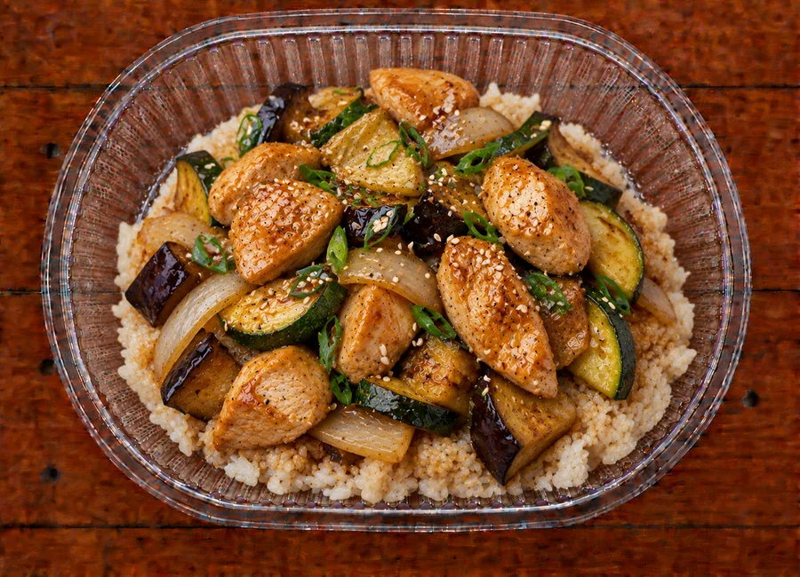 Wok de pollo